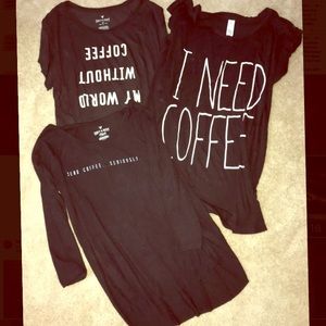 Coffee shirts ☕️☕️☕️